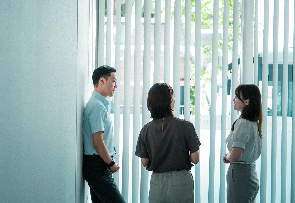 これから先の未来を見据えて 社員画像